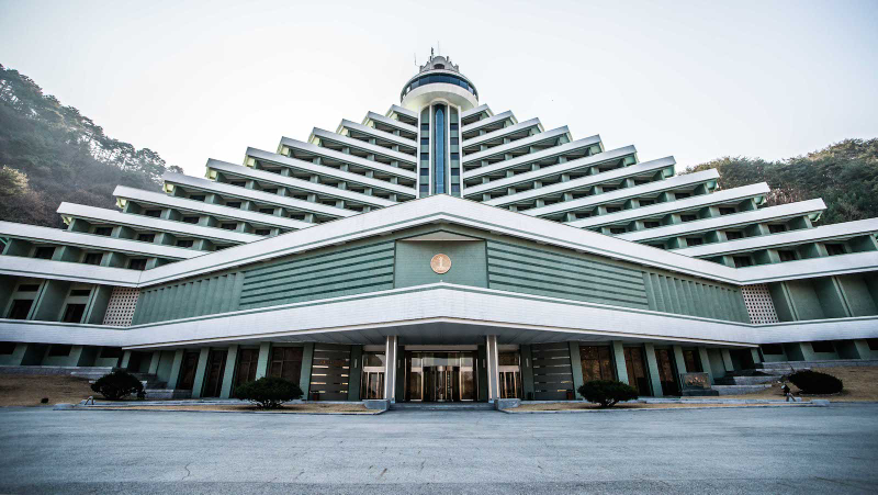 Illustration for article titled North Korea's Modern Architecture, Designs From An Alternate Universe